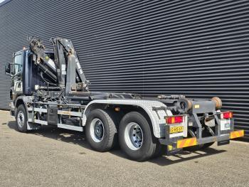 Scania R114.340 6x2 / HIAB CRANE + 25T HOOKLIFT